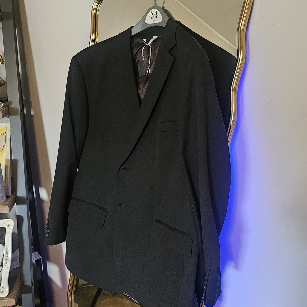 Pronto Uomo Charcoal Men's Blazer And Pants